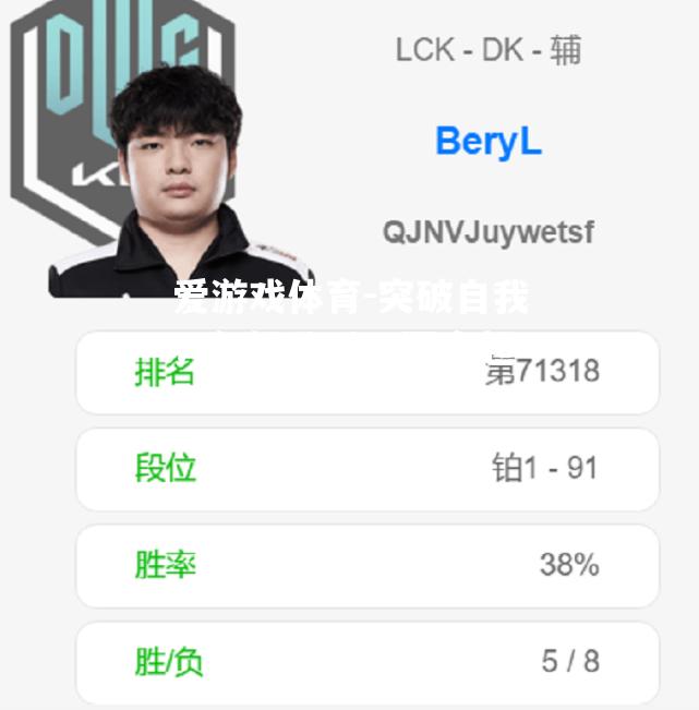 爱游戏体育-突破自我！年轻选手异军突起